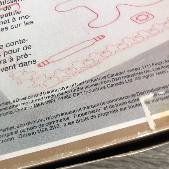 Vtg Tupperware Mini-Mix-It Children's Baking Set - Picture 13 of 16